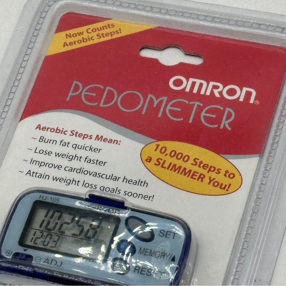 Omron Pedometer Model HJ-105 - Step Counter - BRAND NEW IN SEALED PACKAGE - Picture 4 of 4